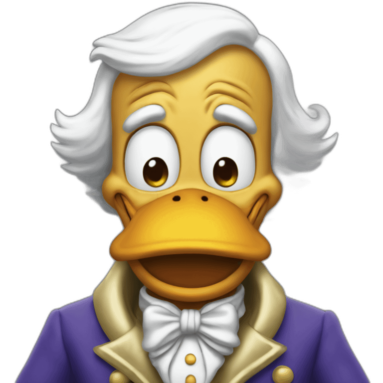 Scrooge McDuck emoji