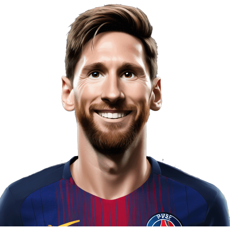 Messi en el psg emoji