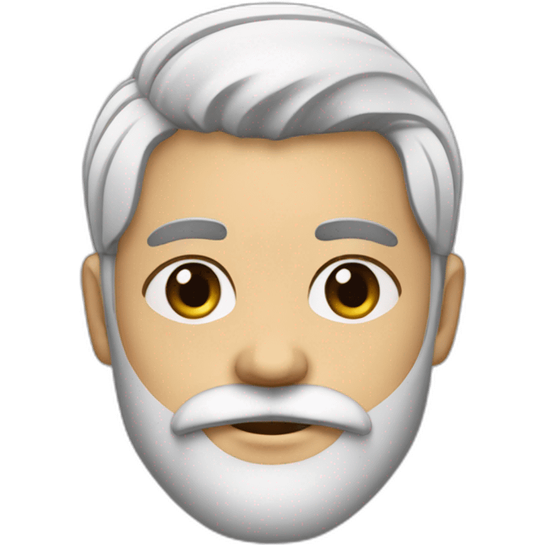 Japonês com barba emoji