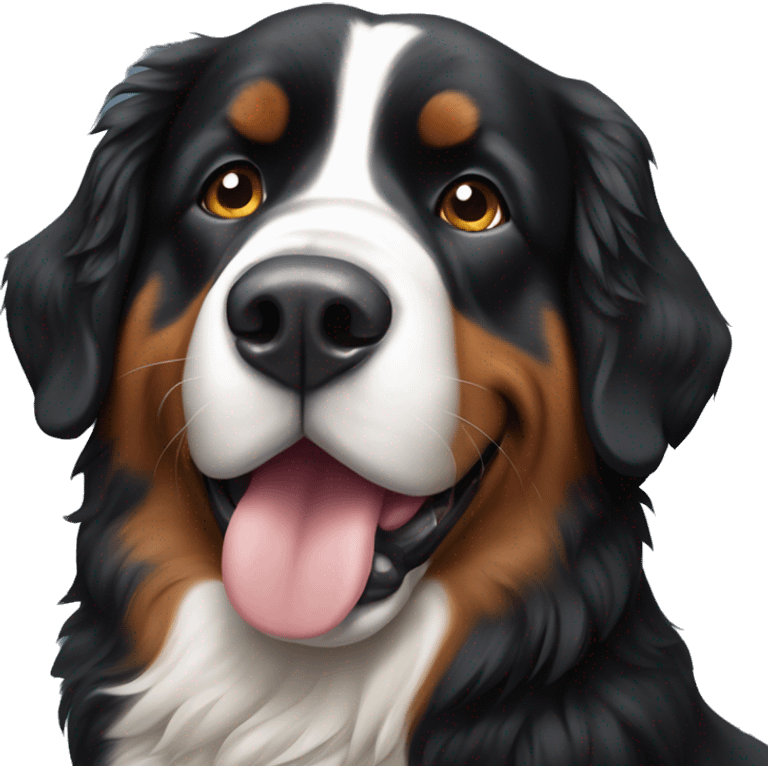 Bernese mountain dog emoji