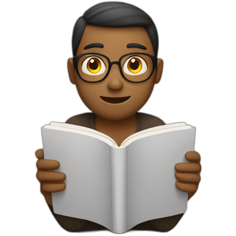 Person Reading  emoji