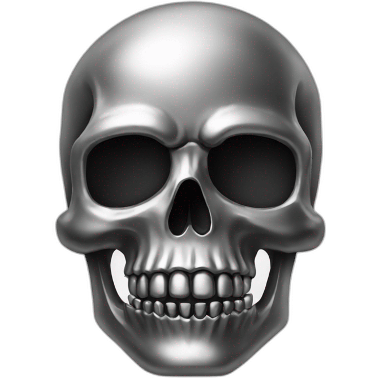 metal skull emoji