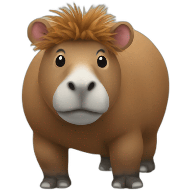 Trotu sur Capibara emoji