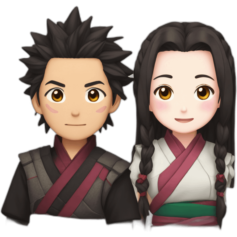 Tanjiro and Nezuko emoji