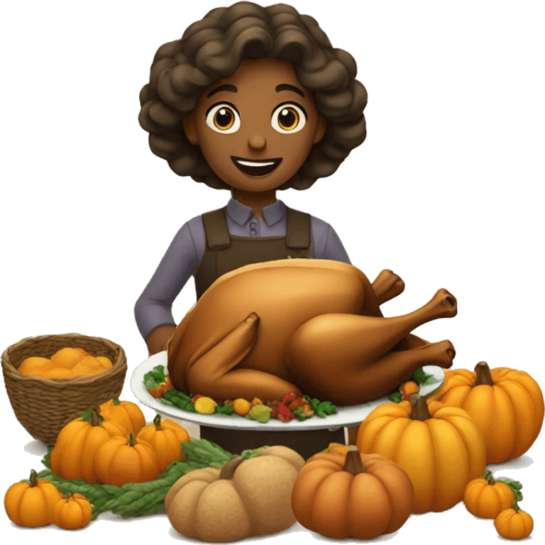 thanksgiving harvest emoji