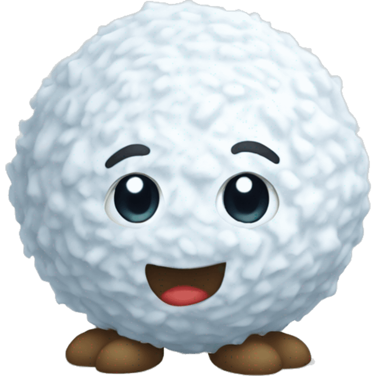 Snowball emoji