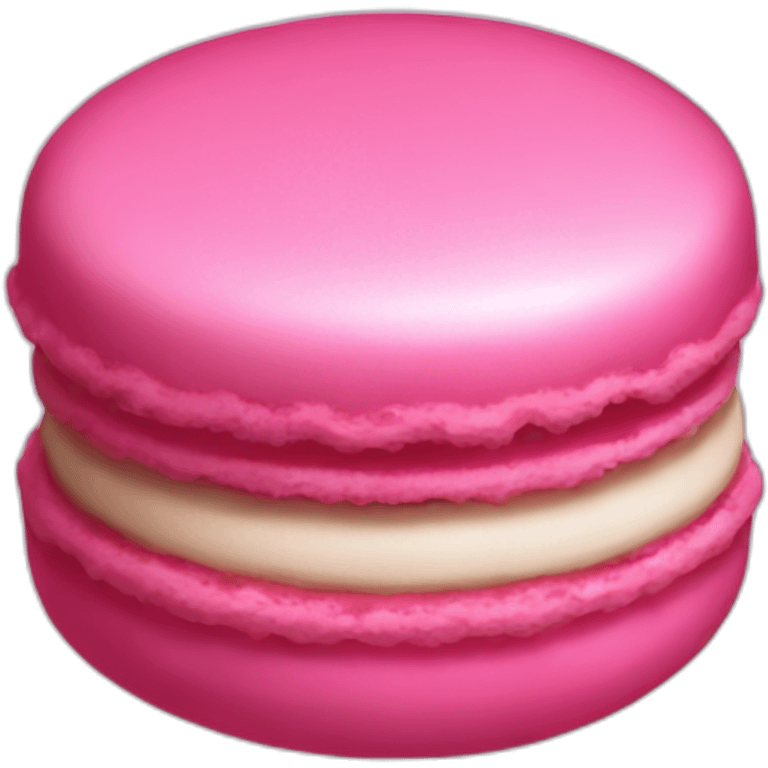 pink macaroon emoji