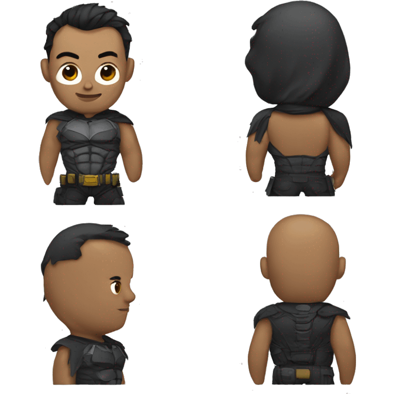 batman with tank top emoji