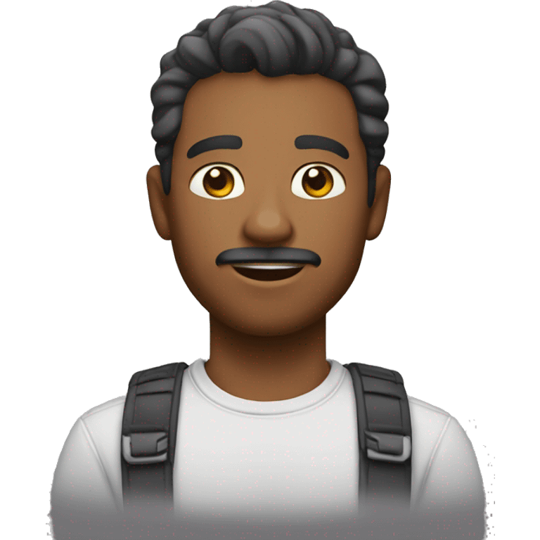 Hombre de 20 años emoji