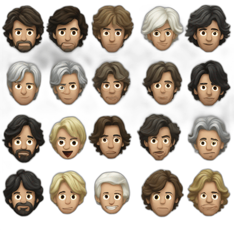 Hiper realistic rolling Stones real madrid emoji