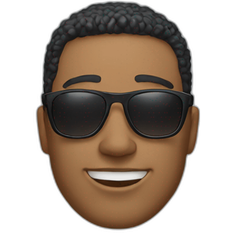 Guy with oakley sunglasses  emoji