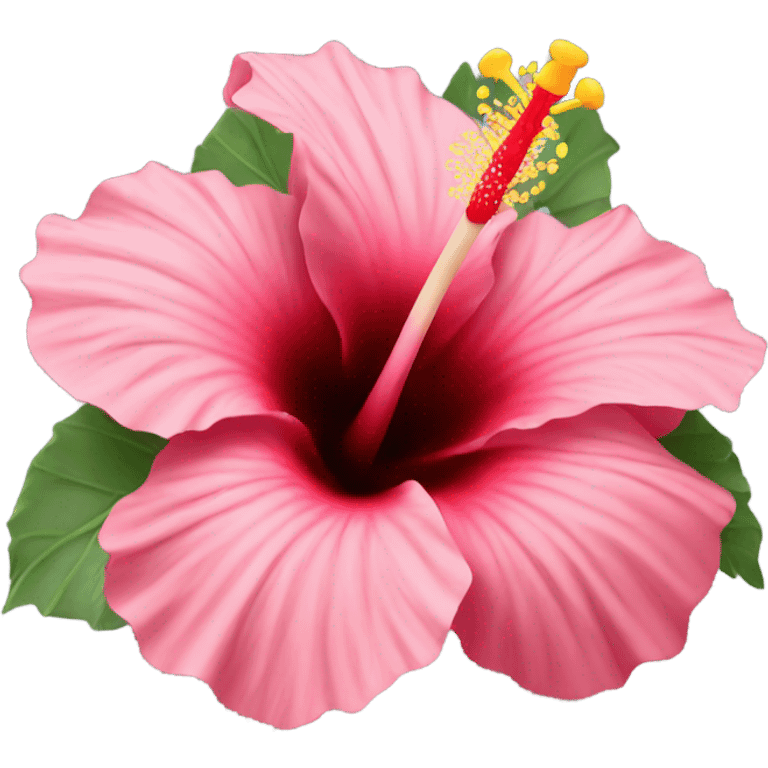 Hibiscus flower emoji