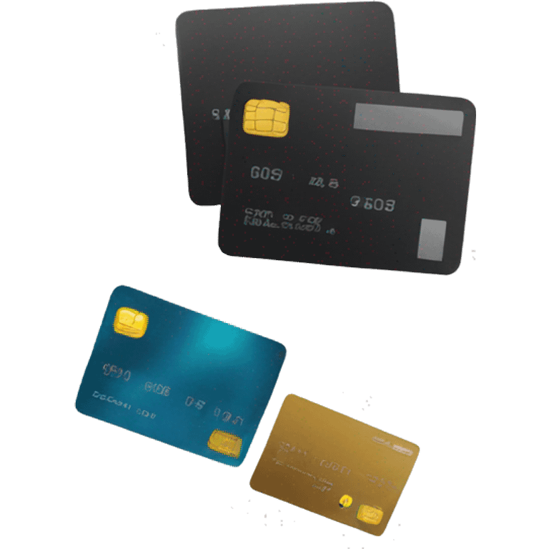 BLACK credit card emoji