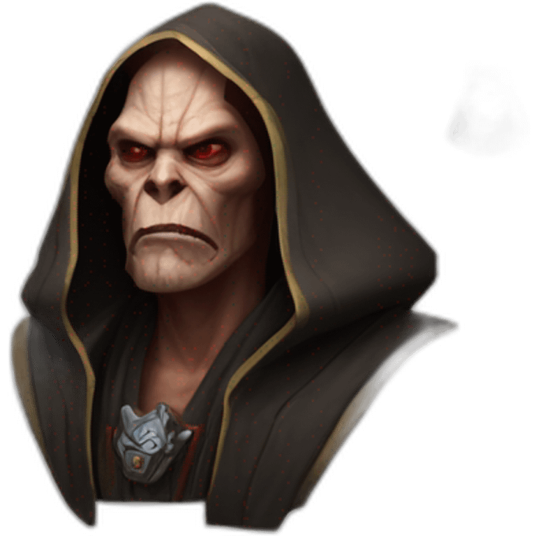 hyperrealist sith jedi in world of warcraft emoji