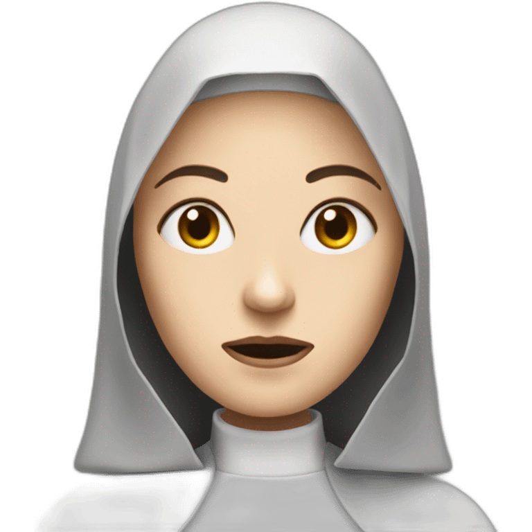 The-horror-nun emoji