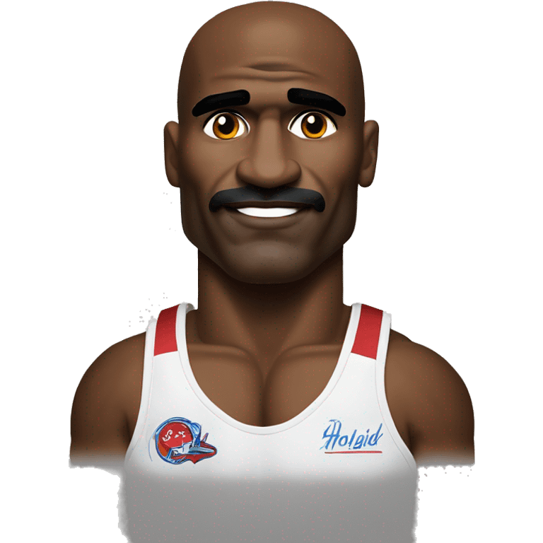 Evander Holyfield as he appeared the night he beat Mike Tyson  emoji