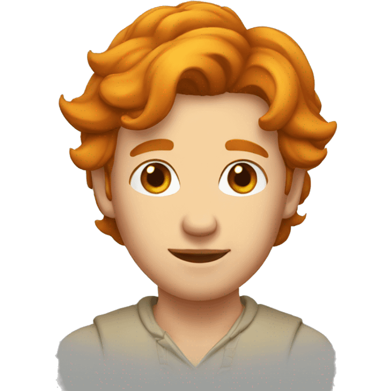 Homme roux emoji