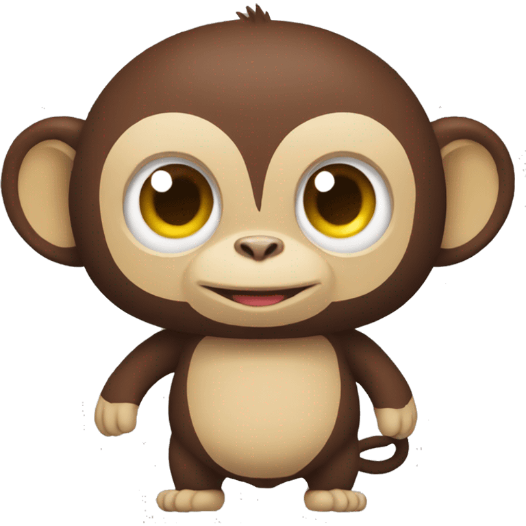 Basejump monkey emoji