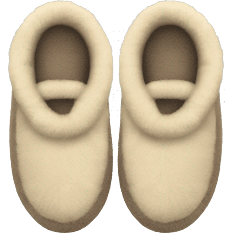 Cozy slippers emoji