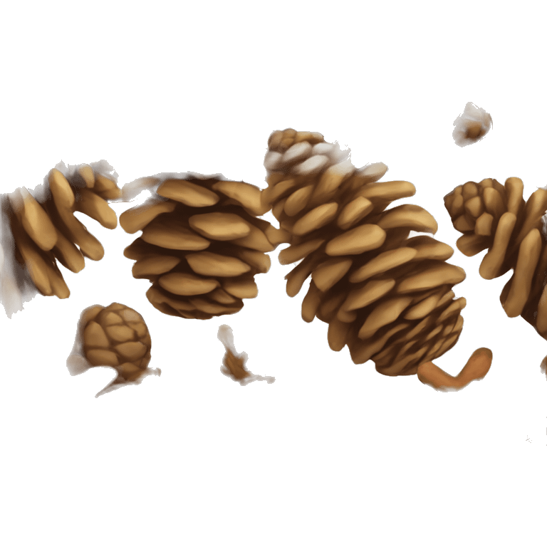 a spruce pine cone emoji