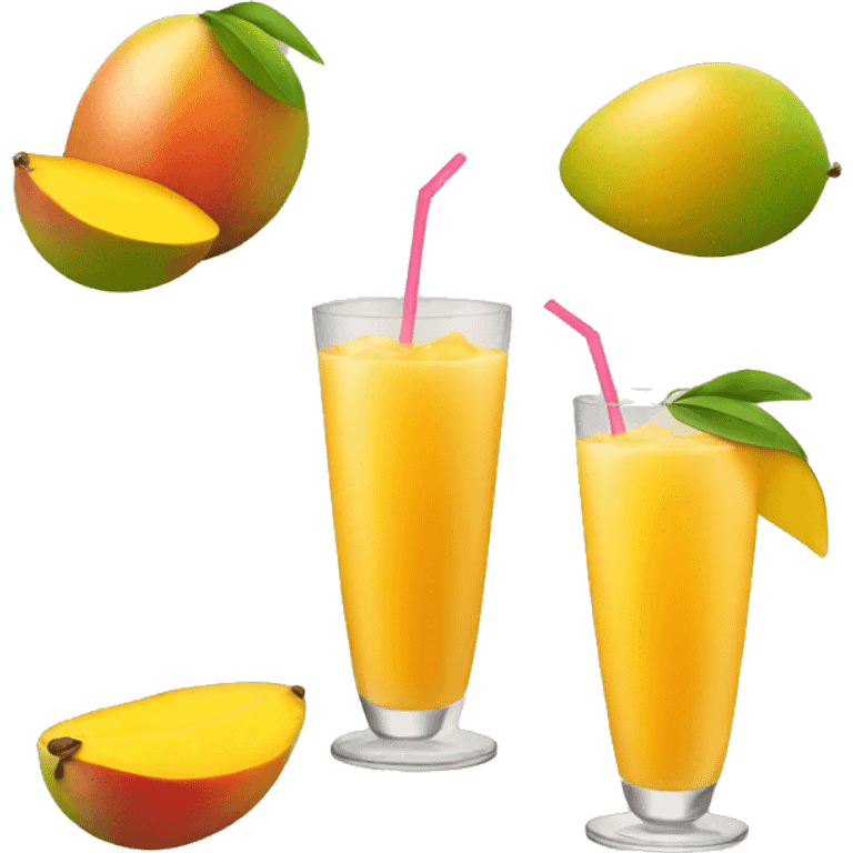 mango drink emoji