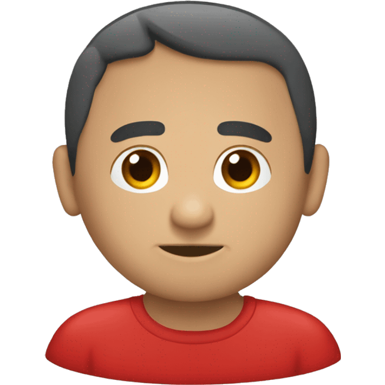 Cruz roja dentro de un círculo rojo emoji