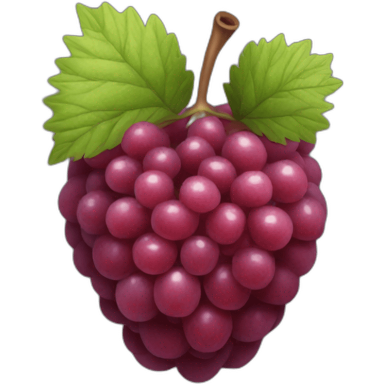 une framboise emoji