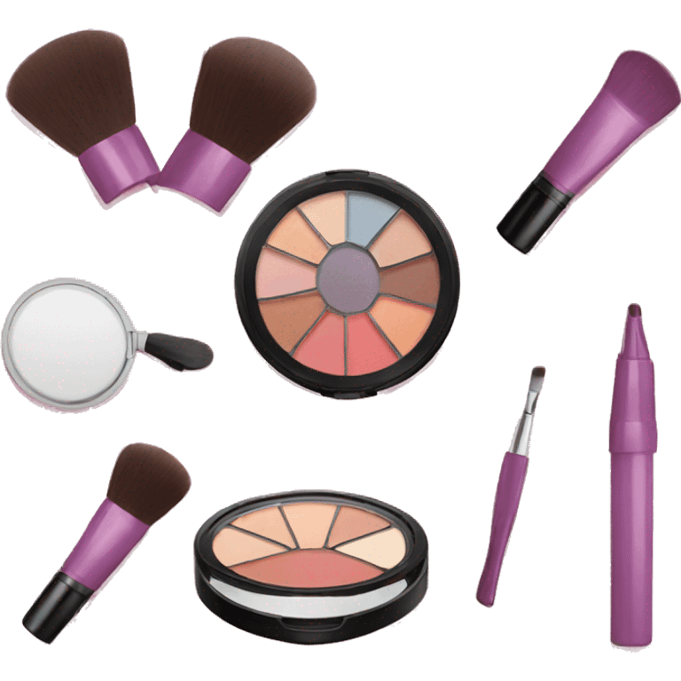 make-up kit emoji