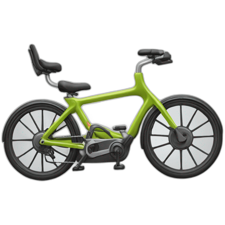 Recumbent bicycle  emoji