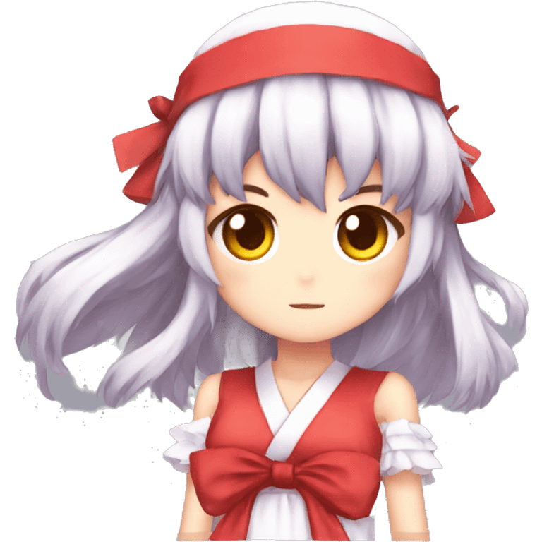 Reimu from touhou emoji