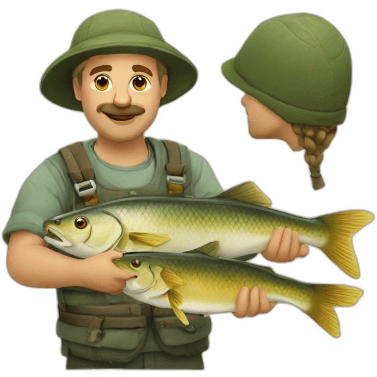 Belarussian fishing club emoji