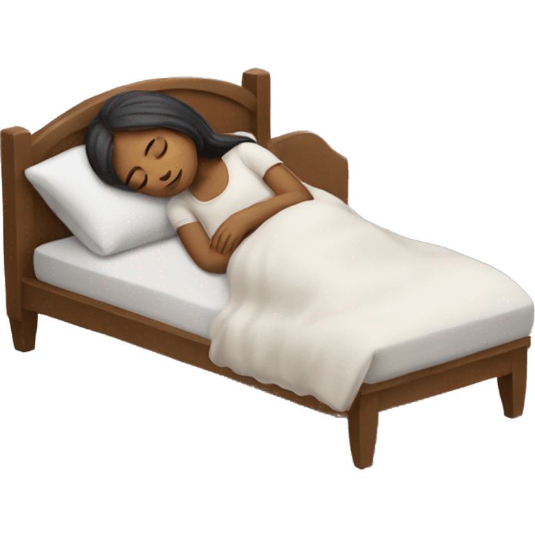 Sleeping girl emoji