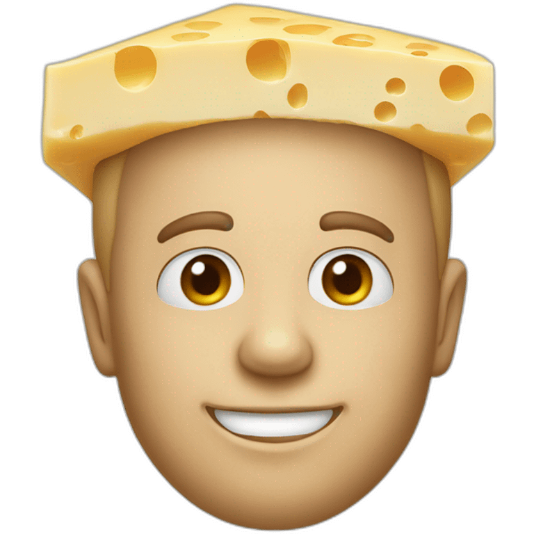 cheese man emoji