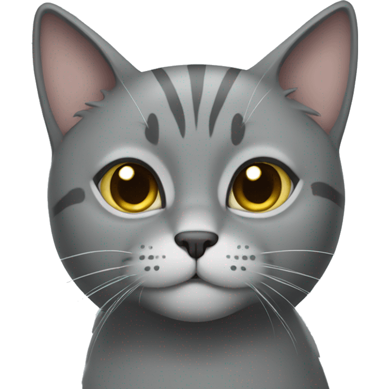 grey cat emoji