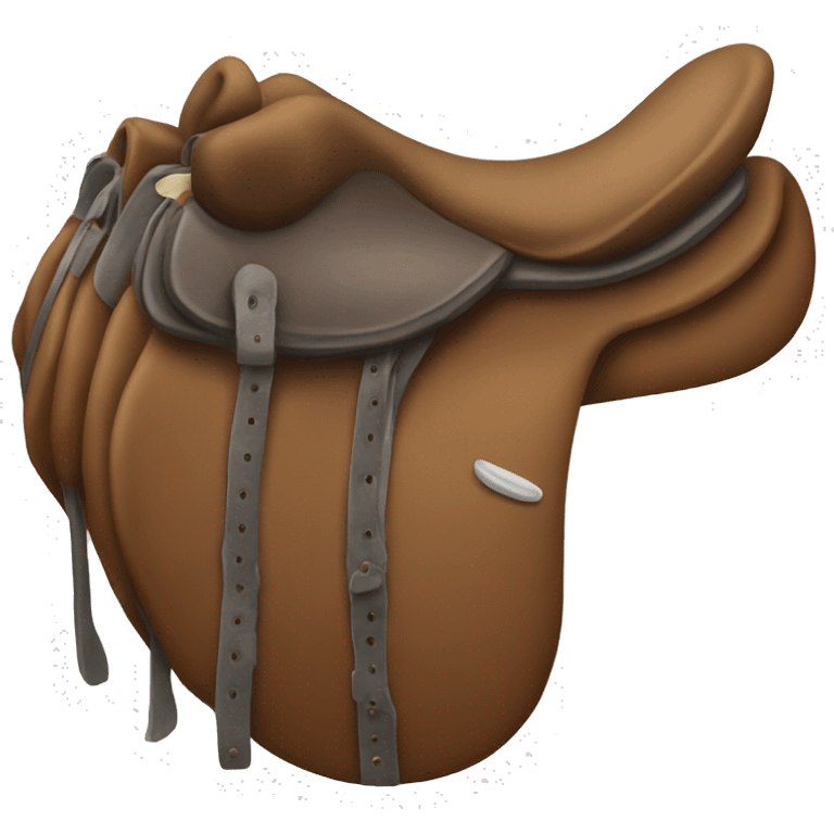 Horse saddle emoji