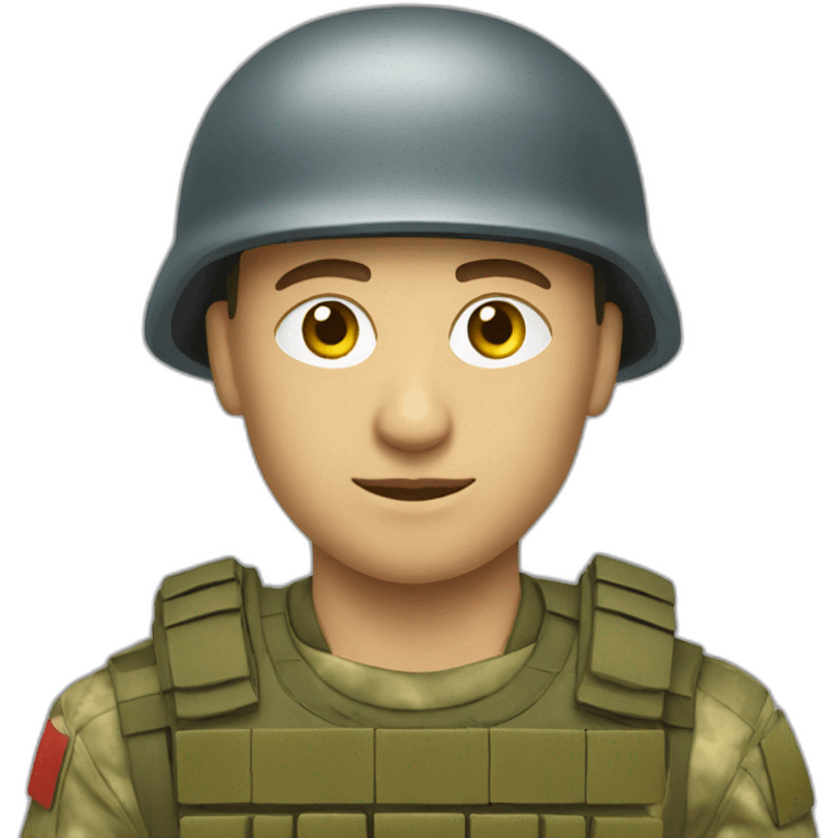 ukranian soldier emoji