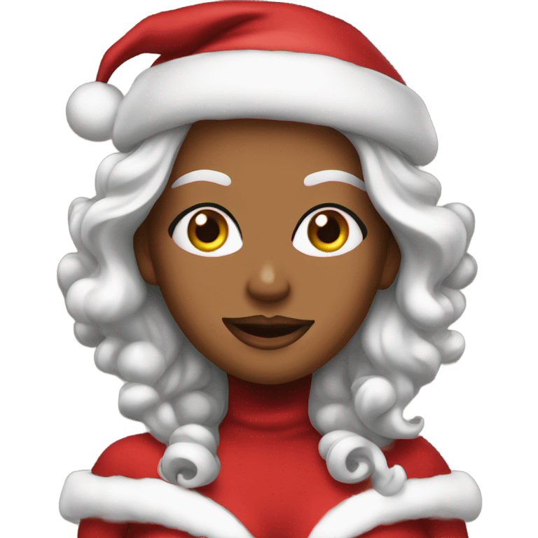 diva santa emoji