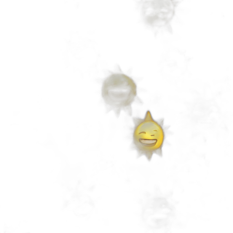 Perfect sun  emoji