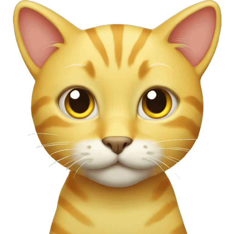 yellow cat emoji