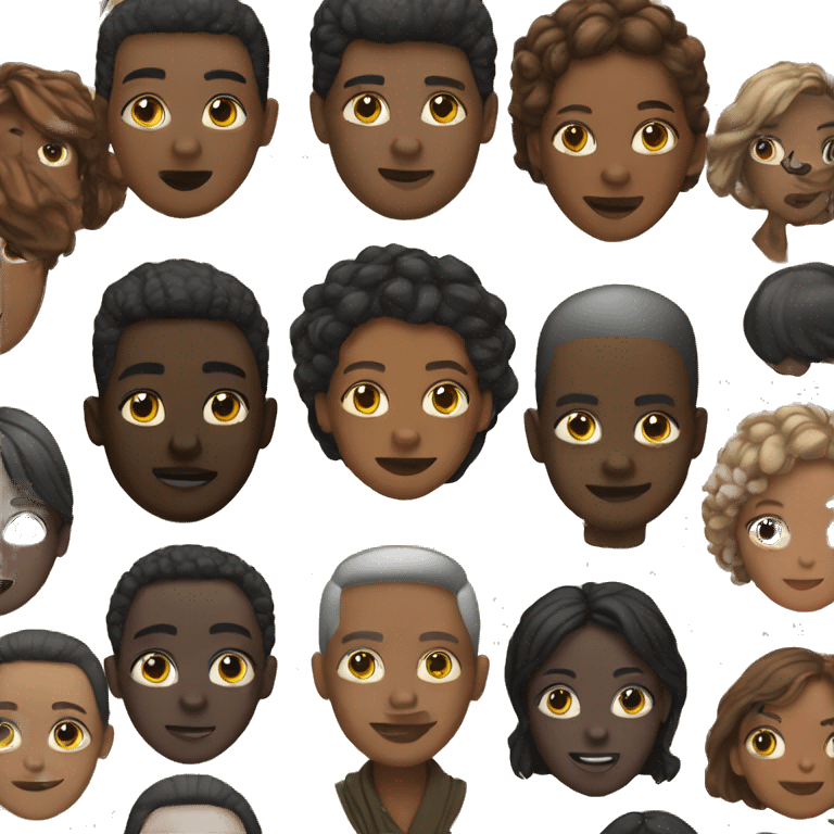 black people emoji