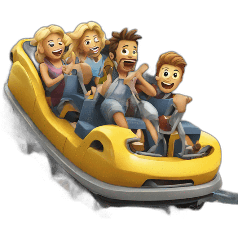 rollercoaster down emoji