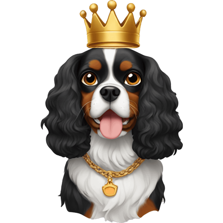 King Cavalier dog emoji