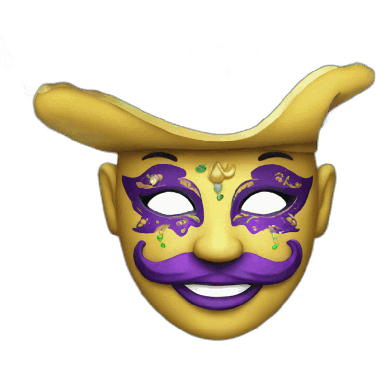 Mardi gras emoji