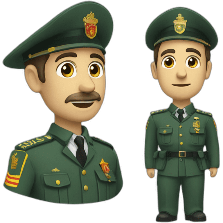 Guardia civil español emoji