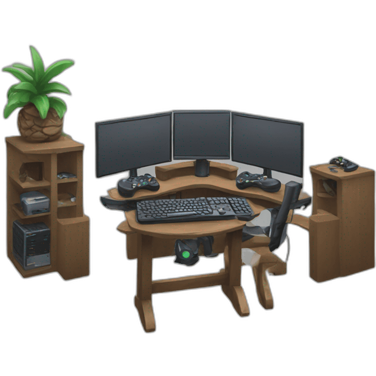 gamer setup emoji