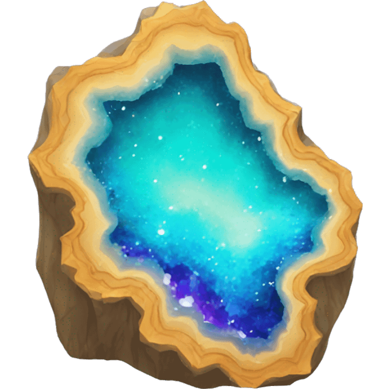 Colorful Geode emoji