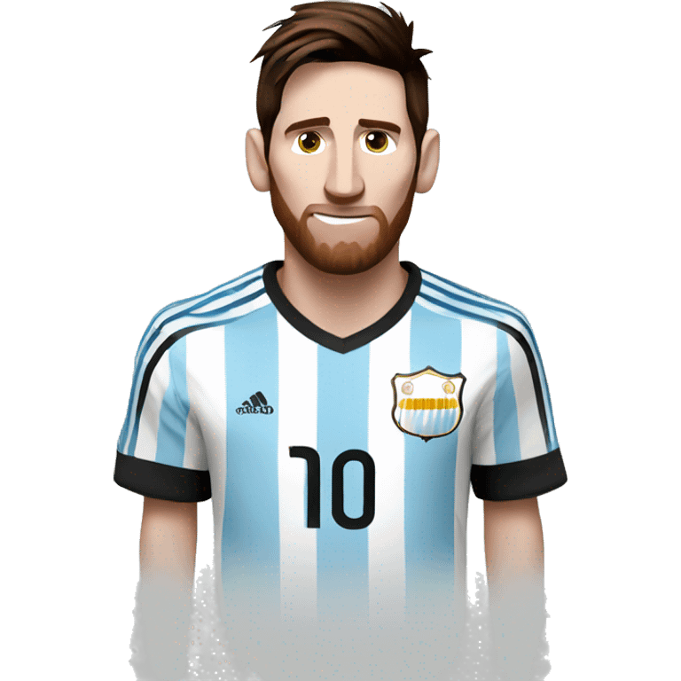 Messi argentina emoji