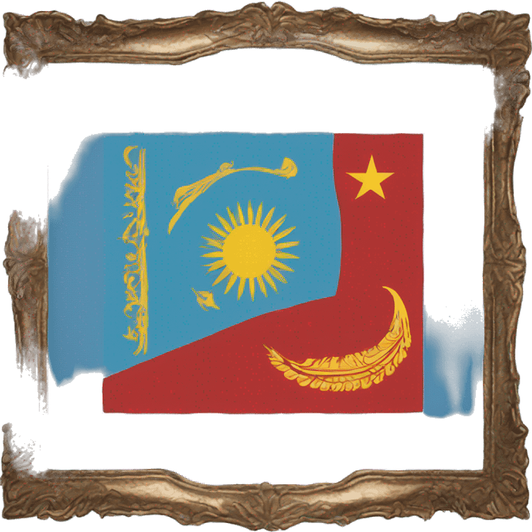 East Turkestan Flag emoji