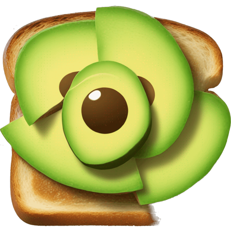 Avocado toast emoji