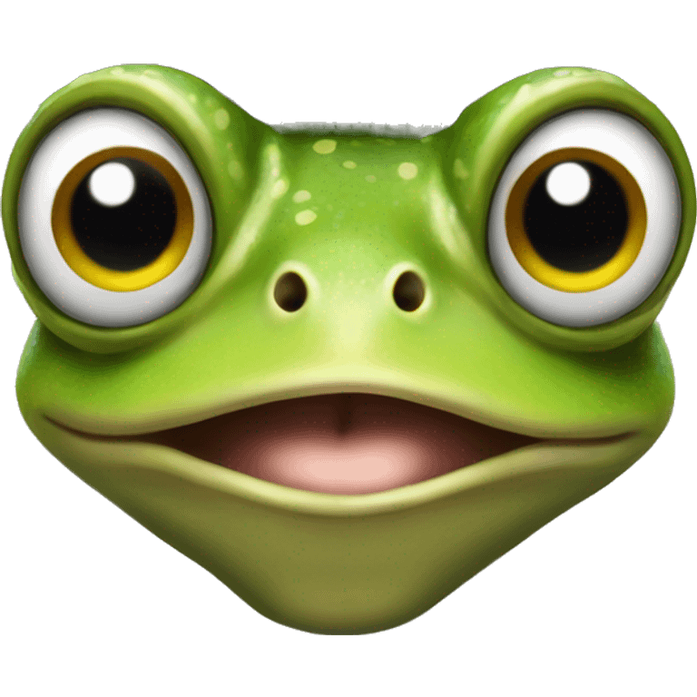 Soldier frog  emoji